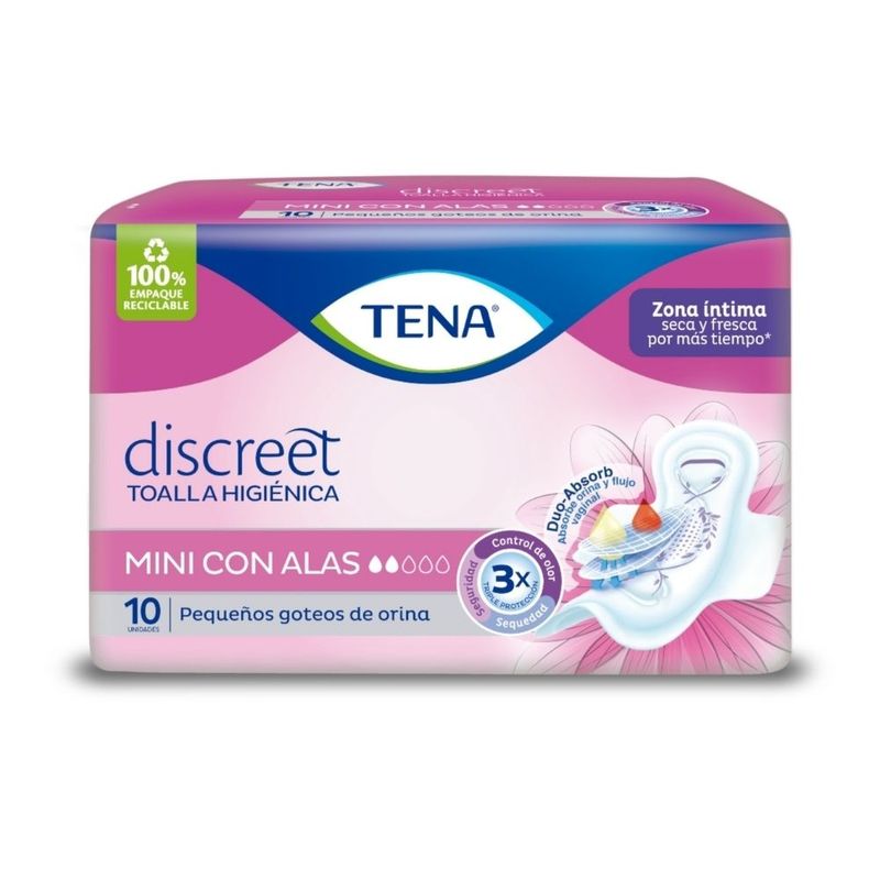 TOALLITAS TENA CLASICAS ADULTOS BOLSA X 20 UNDS - Farmacia Pasteur -  Medicamentos y cuidado personal