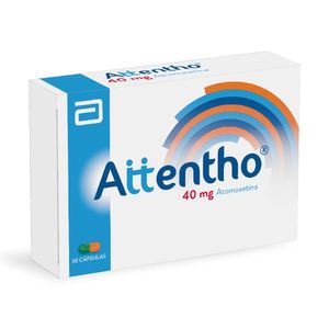 ATTENTHO(RG) CAPSULAS 40 MG