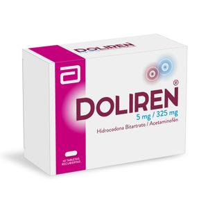 DOLIREN TABLETAS 5MG /325 MG