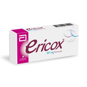 ERICOX TABLETAS 60 MG