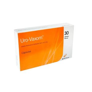 URO-VAXOM CAPSULAS 6 MG