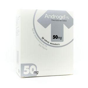 +++ANDROGEL SOBRES 50 MG