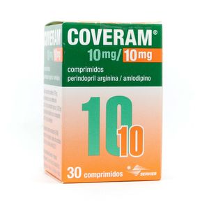 COVERAM (RG) COMPRIMIDOS 10/10 MG