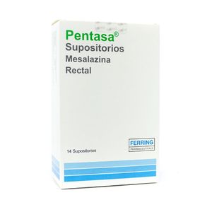 PENTASA (RG) SUPOSITORIOS 1 G