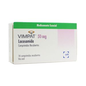 VIMPAT (RG) COMPRIMIDOS 50 MG