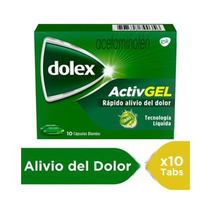 DOLEX ACTIVE GEL CAPSULAS BLANDAS 500 MG