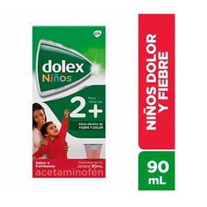DOLEX NIÑOS 2+ JARABE FRASCO 90 ML