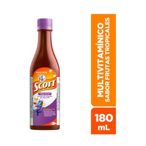EMULSION SCOTT FRUTAS TROPICALES FRASCO 180 ML