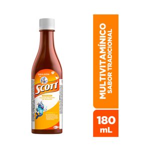 EMULSION SCOTT TRADICIONAL FRASCO 180 ML