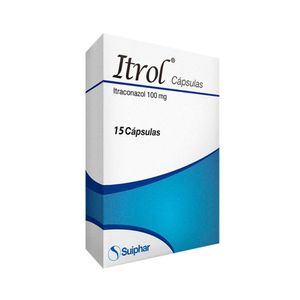 ITROL (RG) CAPSULAS 100 MG