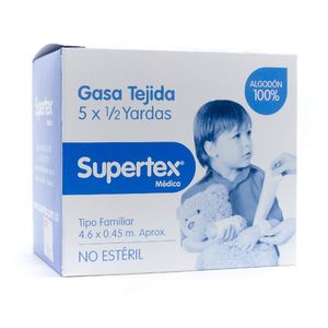 GASA TEJIDA SUPERTEX 5X1/2 YARDAS CAJA X 1 UND