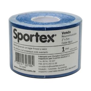 VENDA SOPORTEX NEUROMUSCULAR 2X5 YAR AZUL X 1 UND