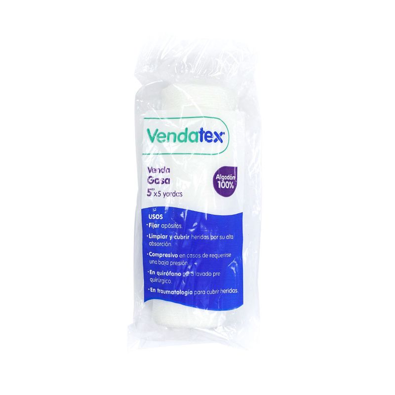 VENDA ELASTICA MEDICAL SUPPLIES BOLSA 3X5 YARDAS - Farmacia Pasteur -  Medicamentos y cuidado personal