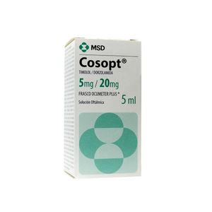 COSOPT COLIRIO GOTAS OFTALMICAS CAJA 5 ML