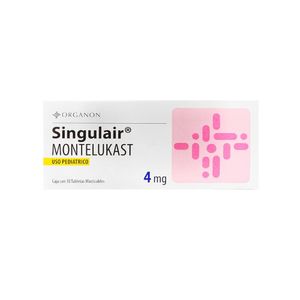 SINGULAIR T. MASTICABLES 4 MG
