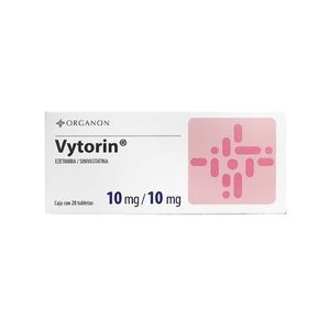 VYTORIN (RG) COMPRIMIDOS 10/10 MG