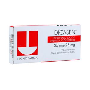 DICASEN TABLETAS 25MG/25MG