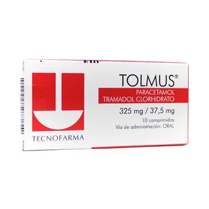 TOLMUS TABLETAS 325/37.5MG