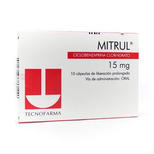 MITRUL CAPSULAS 15 MG