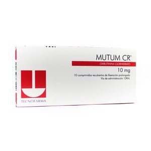 MUTUM CR TABLETAS 10 MG