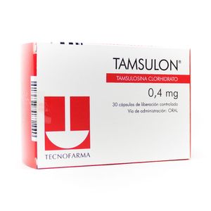 TAMSULON CAPSULAS 0.4 MG