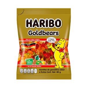 GOMAS HARIBO GOLD BEARS BOLSA 80 G
