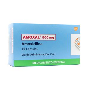 AMOXAL CAPSULAS 500 MG