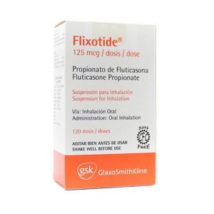 FLIXOTIDE (RG) 125 MCG INHALADOR 120 DOSIS