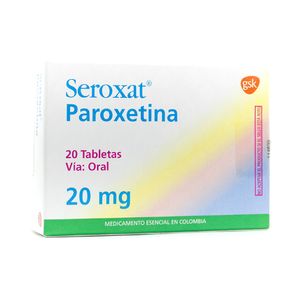 SEROXAT TABLETAS 20 MG