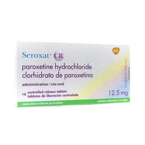 SEROXAT CR TABLETAS 12.5MG