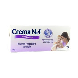 CREMA N°.4 TRANSPARENTE CAJA 30 G