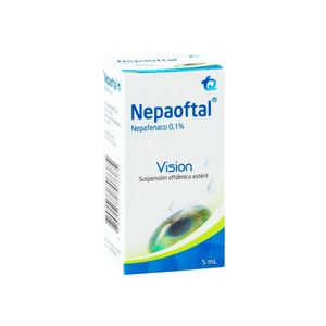 NEPAOFTAL (RG) GOTAS OFTALMICAS 0.1% CAJA 5 ML