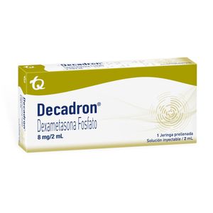 DECADRON (IM/IV/I) J.PRELLENADA  8 MG CAJA 2 ML