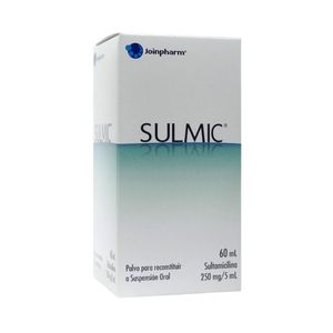 SULMIC+++ POLVO PARA RECONSTITUIR 250 MG CAJA 60 ML