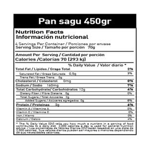 PAN SAGU MAKARENA BOLSA 450 G