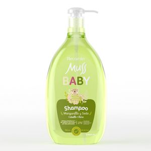 SHAMPOO MUSS BABY MANZANILLA FRASCO 750 ML