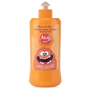 CREMA PARA PEINAR MUSS KIDS DURAZNO FRASCO 300 G
