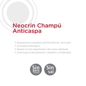 NEOCRIN ANTICASPA SHAMPOO CAJA 120 ML
