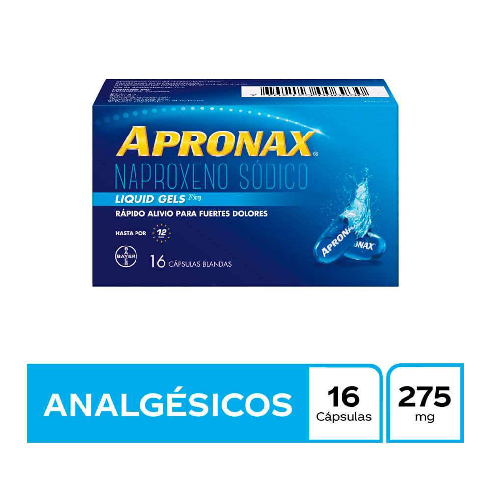 Apronax Liquido Gel Tabletas Cubiertas 275 Mg Farmacia Pasteur Medicamentos Y Cuidado 6903