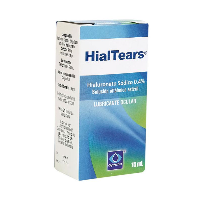 HIALTEARS PF SOLUCION OFTALMICA 0.4 FRASCO 15 ML Farmacia