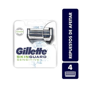 CARTUCHO GILLETTE SKINGUARD SENSITIVE BOLSA X 4 UNDS