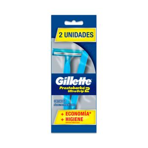 MAQUINA DE AFEITAR GILLETTE PRESTOBARBA2+++ BOLSA X 2 P.ESPECIAL