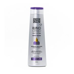 SHAMPOO BLONDZ ONLY MATIZ RUBIO CENIZO ARGAN POTE 350 ML