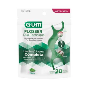 FLOSSERS DUAL TECHNIQUE BOLSA X 20 UNDS