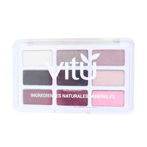 PALETA SOMBRAS VITU HUMO ESTUCHE 14 G