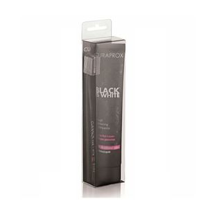 CREMA DENTAL + CEPILLO  CURAPROX BLACK IS WHITE+++ CAJA 90 ML