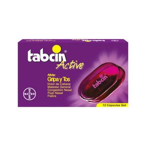 TABCIN ACTIVE CAPSULAS GEL