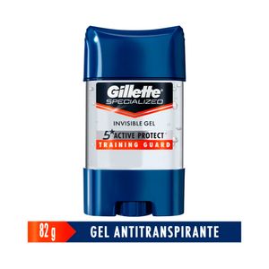 DESODORANTE GEL GILLETTE TRAINING GUARD FRASCO 82 G