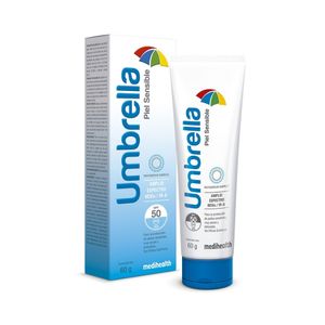 UMBRELLA PIEL SENSIBLE EMULSION SPF 50 CAJA 60 G