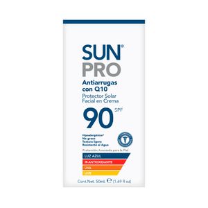 PROTECTOR SOLAR FACIAL SUNPRO SPF 90 FRASCO 50 ML